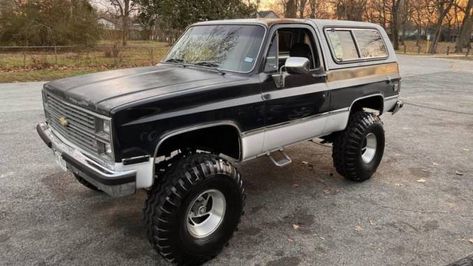 Chevy K5 Blazer, Blazer K5, Adventure Van, Full Size Suv, K5 Blazer, Houston Texas, Black Blazers, Houston Tx, Tires