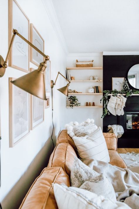 15 Best Wall Decor Ideas For 2020 Decor Over Bed, Wall Sconces Living Room, Feature Wall Bedroom, Sconces Living Room, Wall Decor Ideas, Wall Lamps, Small Living Rooms, Small Living Room, Modern Wall Decor