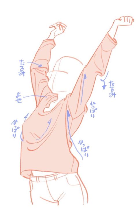 Hand In Hoodie Pocket Reference, Holding Something Up Pose Reference, Vest Drawing, Clothing Folds, Clothes Drawing, الفن الرقمي, Comic Tutorial, Body Drawing Tutorial, Manga Drawing Tutorials