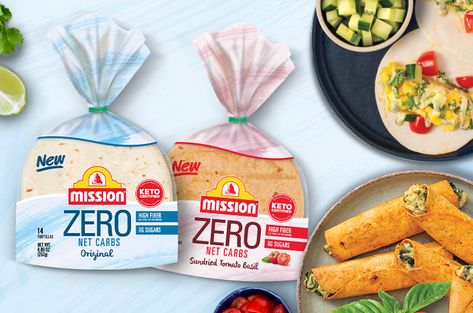 Zero Net Carbs Recipe Collection - Mission Foods Mission Tortillas Recipes, Mission Low Carb Tortilla Recipes, Zero Carb Tortilla Recipe Ideas, Mission Zero Carb Tortilla Recipes, Organic Chips, Tortilla Recipes, Tortilla Chip Recipe, Eggplant Caponata, Gluten Free Wraps