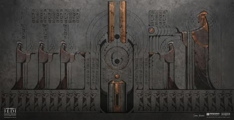 The Art of Star Wars, Jedi: Fallen Order - 80+ Concept Art by Gabriel Yeganyan Star Wars Fallen Order, Ancient Future, Mises En Page Design Graphique, Star Wars Jedi Fallen Order, Jedi Fallen Order, Star Wars Concept Art, Fantasy City, Futuristic Art, Star Wars Jedi