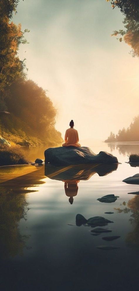 Meditation, Tranquillity, Peaceful, Inner Peace, Lake, Mindfulness, Art prints, Background 768x1536 pixels, digital prints all 4 for download instantly. #Nurturing #Body #Mind #and #of #HealthTips #Pursuit #The #HealthyLiving #Spirit #Wellness #Wellness #FitLife Meditation In Nature, Yoga Wallpaper, Inner Peace Art, Meditation Art Spirituality, Prints Background, Peaceful Backgrounds, Meditation Pictures, Meditation Images, Spiritual Art Soul