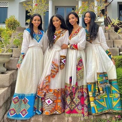 Ethiopian Traditional Dress, Ethiopian Dress, Habesha Kemis, Addis Ababa, Ethiopia, Dresses