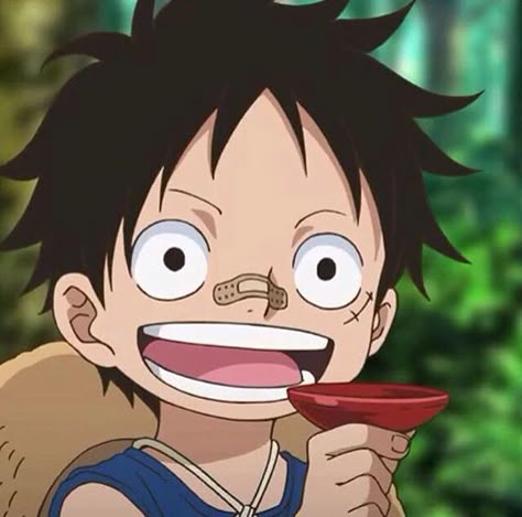 Monkey D Luffy, An Anime, Anime Character, Red, Anime, Black