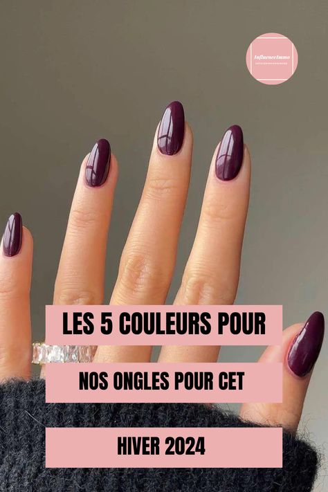 5 COULEURS D’ONGLES QUI SERONT TENDANCE À L’HIVER 2024 Bourgogne. Les tons bordeaux et bordeaux sont des types de rouges pour les ongles qui seront tendance en 2024 et un choix remarquable pendant les mois d’hiver. Sans aucun doute, une option élégante qui ne se démode jamais. Gris. Le gris sera une couleur phare pour les ongles cet hiver. Idéal pour ceux qui recherchent un ton polyvalent et facile à combiner. Permanent Nail Polish Ideas, Nails Art 2024, Nail Art 2024, Nail Art Bordeaux, Bordeaux Nails, Nails Violet, Emoji Nails, Violet Nails, Quartz Nail