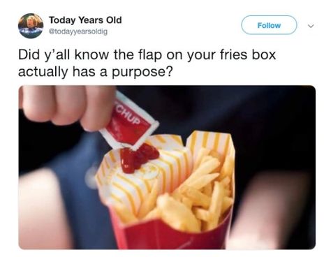 I Was Today Years Old, Today Years Old, Fry Box, You Just Realized, Survival Quotes, Surprising Facts, How Old, Survival Prepping, When You Realize