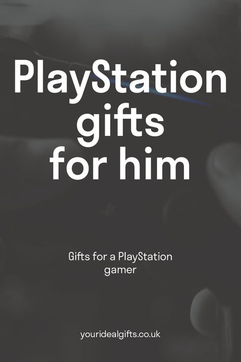 PlayStation Gifts For Him Ps5 Gift Ideas, Playstation Gifts, Gifts For A Gamer, Gifts For Gamers, Playstation Games, Playstation 5, Gamer Gifts, Gaming Gifts, Gift Guide