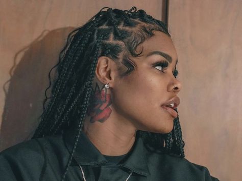 Teyana Taylor Hairstyles, Teyana Taylor Hair, Taylor Hairstyles, Hair Secrets, Teyana Taylor, Twist Styles, Dope Hairstyles, African Braids Hairstyles, African Braids