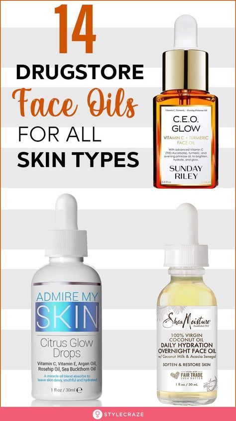 14 Drugstore Face Oils For All Skin Types: They do not replace your moisturizer but enhance hydration by forming a protective barrier over your skin. To tap into these benefits, you must use a face oil that suits your skin type and needs. Check out our list of the 13 best drugstore facial oils for you to choose from. #beauty #beautyhacks #beautytips #faceoil Essential Oils For Dry Skin, Face Oil For Dry Skin, Face Oils Best, Dry Face Skin, Face Serum For Dry Skin, Oils For Dry Skin, Best Oil For Skin, Moisturizer For Combination Skin, Serum For Dry Skin