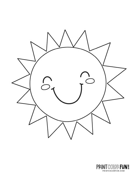 Outline Pictures For Colouring, Sun Clip Art Black And White, Sun Printable Templates, Sun Outline Drawing, Sun Coloring Pages Free Printable, Sun Template Free Printable, Sun Cartoon Drawing, Sun Activities Preschool, Sun Clipart Black And White