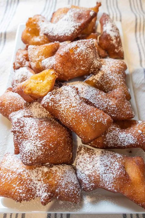 Easy Gluten Free Beignets Recipe - Only Gluten Free Recipes Gluten Free Beignets Recipe, Beniegts Recipe, Beignets Recipe Easy, Beignets Easy, Gluten Free Beignets, Gluten Free Baked Goods, French Donuts, Gf Treats, Beignet Recipe