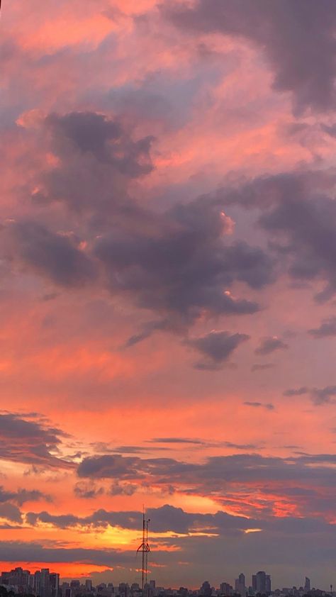 Pink Orange Sky Aesthetic, Dreamy Sky Aesthetic, Orange Sky Aesthetic, Sunset Aesthetic Instagram Story, Views Sunset, Dreamy Sunset, Tough Girl Quotes, Sunset Pink, Tough Girl