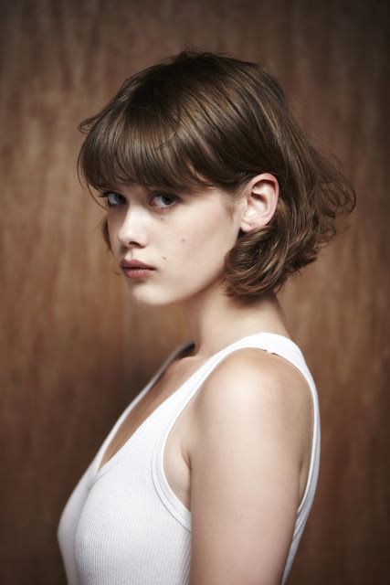 Short Straight Bob Hairstyles, Short Haircuts With Bangs, Straight Bob Hairstyles, Bob Haircut With Bangs, 100 Human Hair Wigs, Hair Reference, Haircuts With Bangs, Bobs Haircuts, 100 Human Hair