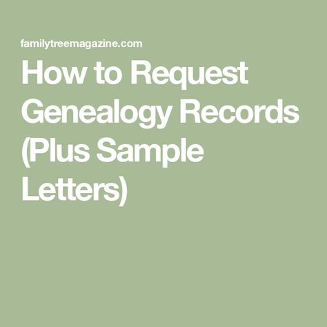 How to Request Genealogy Records (Plus Sample Letters) Genealogy Printables, Free Genealogy Records, Family History Organization, Bible Genealogy, Genealogy Humor, Free Genealogy Sites, Genealogy Scrapbooking, Genealogy Search, Genealogy Help