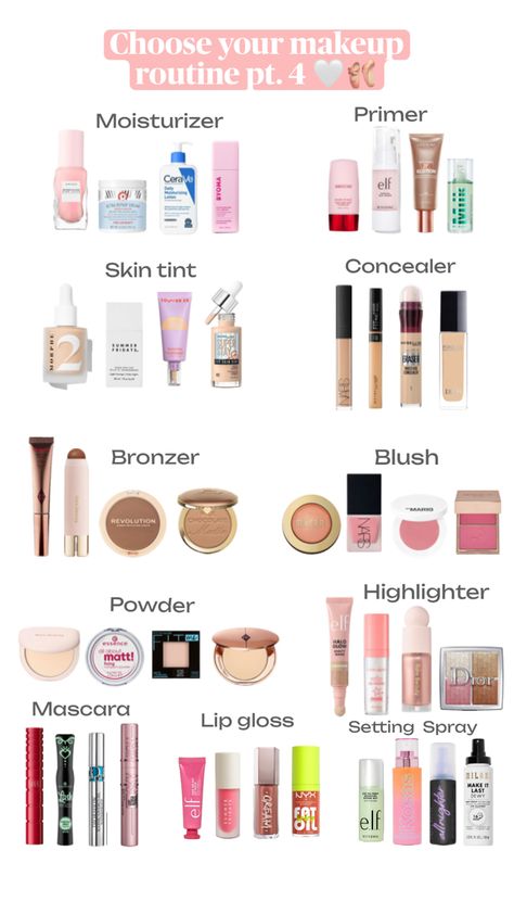 #chooseyourmakeuproutine #sephora #makeupproducts #skincare #cuteproducts Choose Your Makeup, Light Makeup For Teens, Face Makeup Guide, Dark Skin Makeup Tutorial, Makeup Order, Everyday Makeup Tutorials, Simple Makeup Tips, Makeup List, Brown Skin Makeup