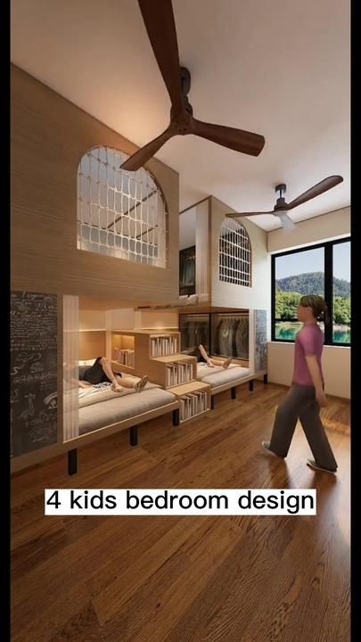 #decorations #decorationdesign #decorationideas #designedit #designtok... | Bedroom Designs | TikTok Kids Bedroom Design, Home Design Ideas, 4 People, Dressing Room Design, Family Room Design, Bedroom Designs, Small Room, 4 Kids, Small House Design