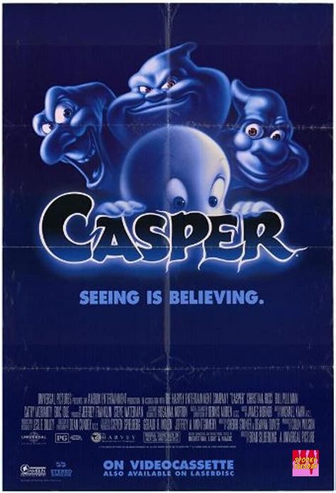 Casper Movie, Casper 1995, 1995 Movies, Casper The Friendly Ghost, Kids' Movies, Friendly Ghost, Animation Movie, Christina Ricci, My Favorite Movies