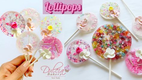 How To Make Isomalt Lollipops Easy Lollipop Recipe, Isomalt Lollipops, Lollipops Diy, Custom Lollipops, Elder Tree, Homemade Lollipops, Lollipop Recipe, Sugar Glass, Diy Edible