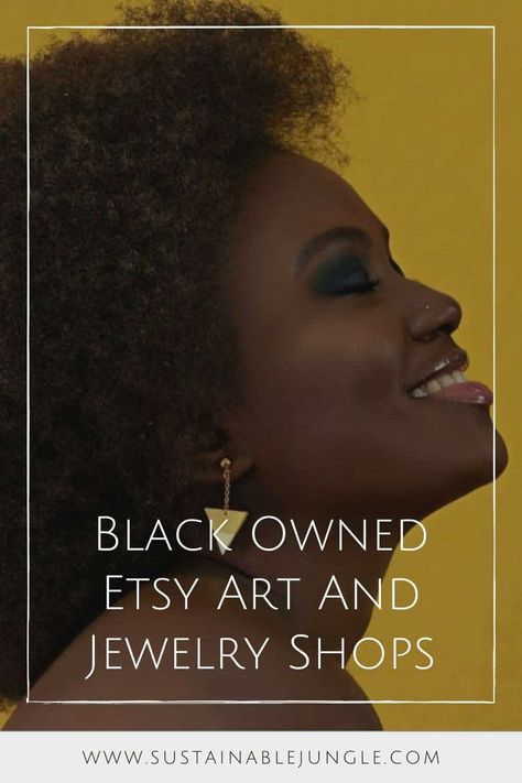 Black Owned Jewelry, Black Creators, Save Mother Earth, Black Owned Business, Black Wall Street, Support Black Business, Best Small Business Ideas, Ethical Fashion Brands, Natural Hair Beauty