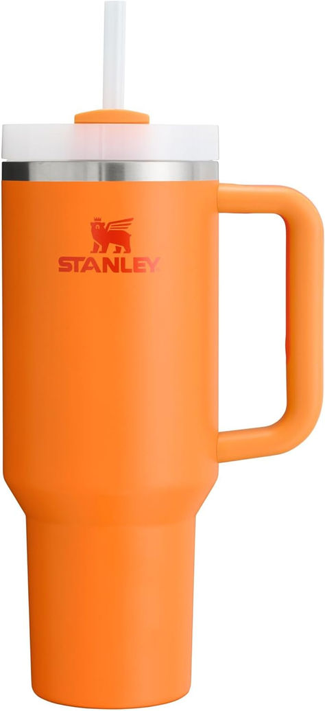 Yellow Stanley, The Narrows, Stanley Quencher, Stainless Steel Cups, Reusable Straw, Insulated Tumbler, Car Cup Holder, Ergonomic Handle, Tumblers With Lids