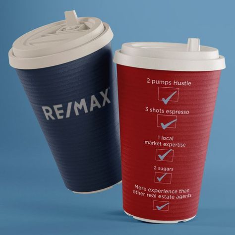 Advertisements Ideas, Remax Real Estate, Perfect Cup Of Coffee, Real Estate Agent Marketing, Cup Of Coffee, Marketing Tools, Estate Agent, Real Estate Agent, Coffee Cups