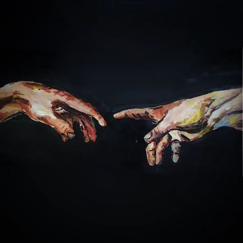 Hands Reaching Out Painting, Hand Holding Heart Painting, Hands Reaching For Each Other Painting, Cheating Painting, Hands Holding Painting, Painting Ideas Hands, Painting Hands Acrylic, Two Hands Reaching For Each Other, Two Hands Painting