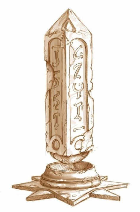 Obelisk Concept Art, Monolith Concept Art, Fantasy Obelisk, Item Concept Art, Game Props Concept Art, Portal Concept Art, Prop Concept Art, Concept Art Props, Obelisk Art