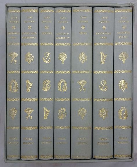 Jane Austen Collection, [7 volume box set]: Amazon.co.uk: Austen, Jane and Church, Richard [introduction], John Hassell: Books Jane Austen Book Collection, Jane Austen Book Set, Jane Austen Collection, Jane Austen Books Aesthetic, Solo Aesthetic, Traditional Library, Attic Library, Pretty Books, Jane Austen Novels