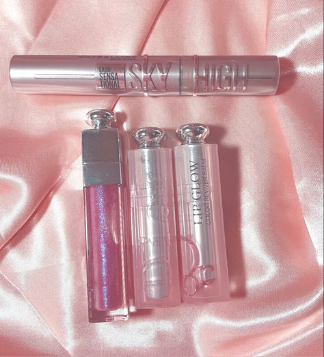 Pink Pilates Princess Makeup, Coquette Perfume, Dior Makeup Lipstick, Ballet Essentials, Perfume Miss Dior, Coquette Outfits, Pink Pilates Princess, Dior Lip, Hyper Feminine