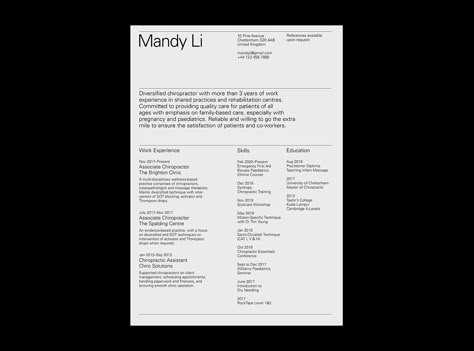 Resumé/CV on Behance Art Resume Creative Cv, Portfolio Cv Design, Architect Cv, Cool Resume, Minimalist Resume Design, Cv Layout, Portfolio Moodboard, Cv Original, Arch Portfolio