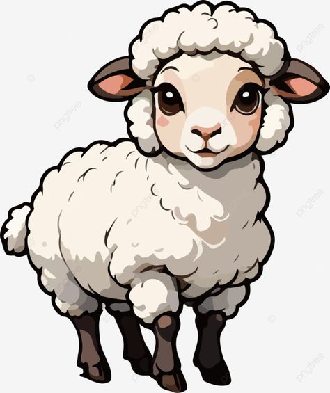 cute sheep cartoon image sheep lamb animal png Sheep Cartoon Cute, Sheep Cartoon Drawing, Cute Sheep Cartoon, Funny Sheep Cartoon, Sheep Cute Illustration, Sheep Cartoon Images, Lamb Animal, Sheep Clipart, Cartoon Sheep