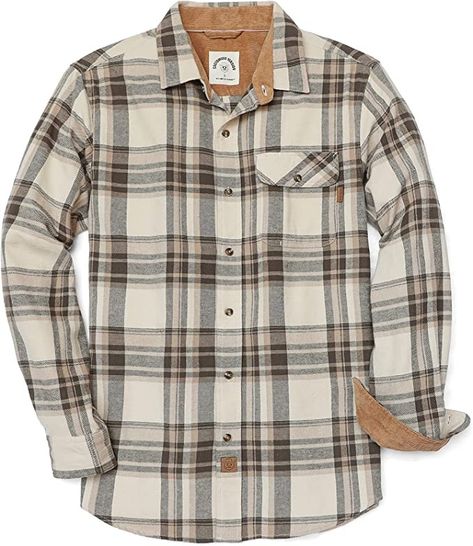 Dubinik® #Mensfashion Flannel #Shirts Long Sleeve Flannel #Shirt for #Men #Casual Button Down Brushed 100% #Cotton Shirt Mens Western Outfits, Shirt For Men Casual, Bowties Men's, Black Flannel Shirt, Mens Western, Shirt Jacket Men, Mens Suit Vest, Black Flannel, Mens Shorts Summer