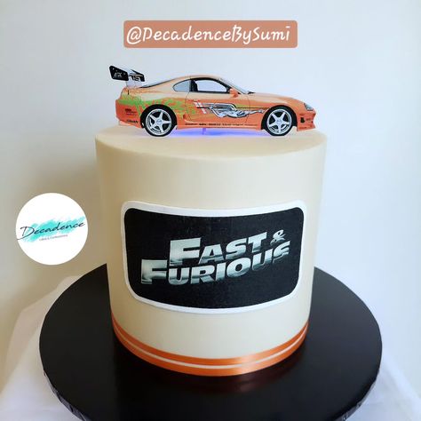 Fast & Furious themed cake!! #decadencebysumi #cake #cakedecorating #cakedesign #trendingcakes2024 #designercakesdurban #noveltycakesdurban #kznbaker #smallbusinessdurban #cakesforallocassions #durbanbaker #supportlocalbusiness #hillcrestbaker #durbantiktok #fastandfurious #fastandfuriouscake #toyotasupra #toyotasupracake #cakesforkids #cakesforboys #cakesforcarlovers lovers Fast And Furious Cake Ideas, Fast Furious, Novelty Cakes, Cakes For Boys, Fast And Furious, Kids Cake, Themed Cakes, Cake Ideas, Cake Designs