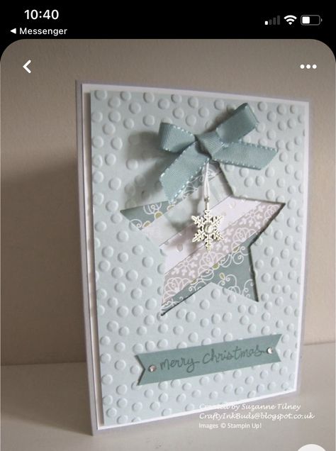 All Is Calm, Simple Christmas Cards, Snowflake Cards, Iris Folding, Christmas Card Inspiration, Beautiful Christmas Cards, Star Cards, Homemade Christmas Cards, Christmas Card Crafts