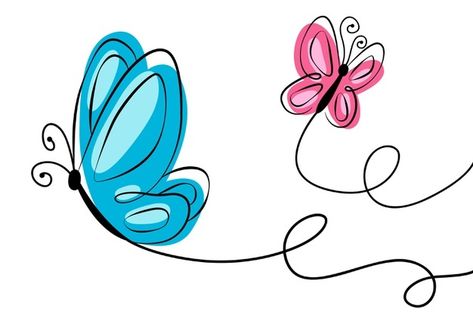 Hand drawn butterfly outline background | Free Vector #Freepik #freevector #background #butterfly #hand-drawn #wallpaper Cartoon Butterfly Drawings, Butterfly Draw, Outline Background, Kawaii Butterfly, Hand Drawn Butterfly, Beauty Logos, Vector Butterfly, Background Butterfly, Drawn Butterfly