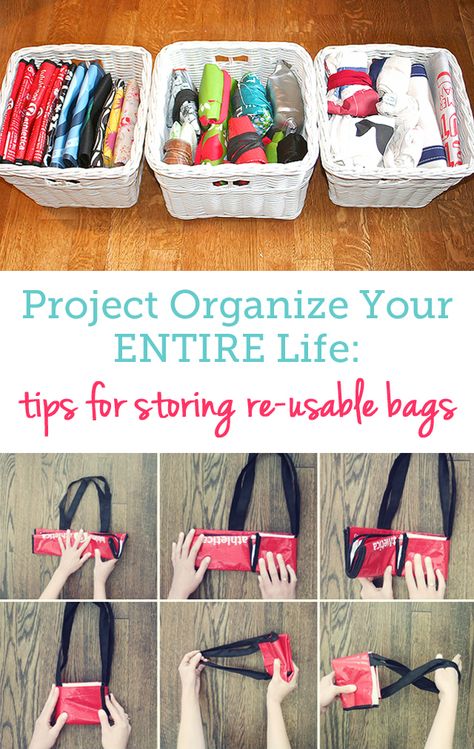 How To Organize Reusable Bags - Modern Parents Messy Kids Organization Life, Messy Kids, Volcanic Eruption, Project Organization, Home Organisation, How To Store, How To Organize, Life Tips, Cheat Sheet