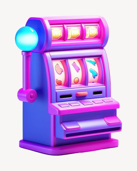 Colorful slot machine illustration | premium image by rawpixel.com / Rob Slot Machine Illustration, Machine Illustration, Slots Machine, Game Ui Design, Slot Machines, Game Ui, Slot Machine, Low Poly, Free Image