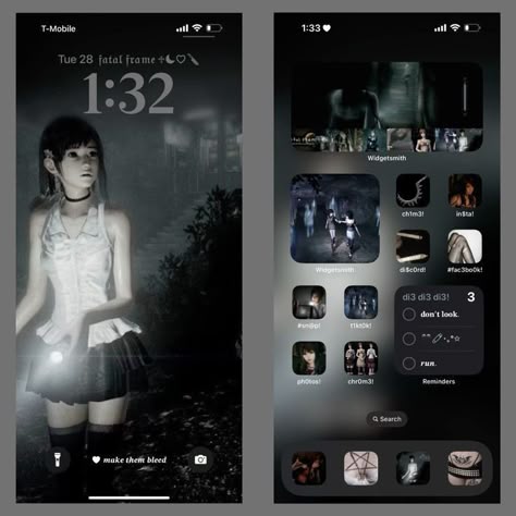 Widget Smith, Fonts Website, The Best Aesthetic, Best Aesthetic, Cocoppa Wallpaper, Iphone Theme, Fatal Frame, Iphone Home Screen Layout, Pretty Phone Wallpaper