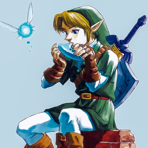 Time Concept Art, Link Icon, Time Concept, Ocarina Of Times, Zelda Ocarina Of Time, Time Icon, Link Zelda, Ocarina Of Time, Time Art