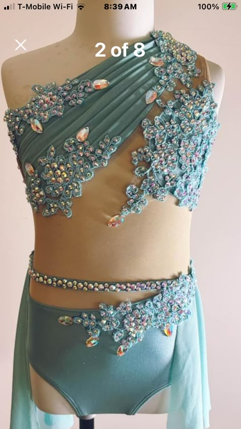 Dance Costumes Ideas, Rhinestone Ideas, Solo Dance Costumes, Dance Moms Costumes, Pretty Dance Costumes, Solo Dance, Contemporary Dance Costumes, Dance Solo, Amazing Costumes