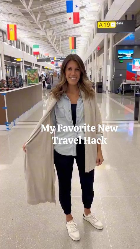 18K views · 847 reactions | The Dreamsoft Travel Scarf | ✈️ Our favorite European travel hack? The Dreamsoft travel scarf! The perfect piece to keep you cozy on the airplane and looking chic as you explore... | By zestt | Facebook Travel Hack, Travel Scarf, Wardrobe Inspiration, European Travel, Travel Tips, Wardrobe, Travel, Travelling Tips