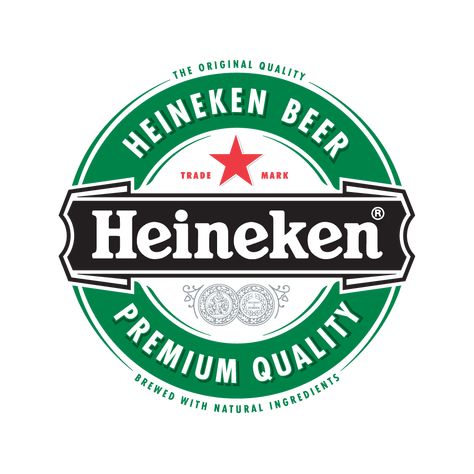 Heineken Logo, Black Label Beer, Chang Beer, San Miguel Beer, Craft Beer Logo, Yuengling Beer, Beer Logo Design, Logo Tiger, Modelo Beer