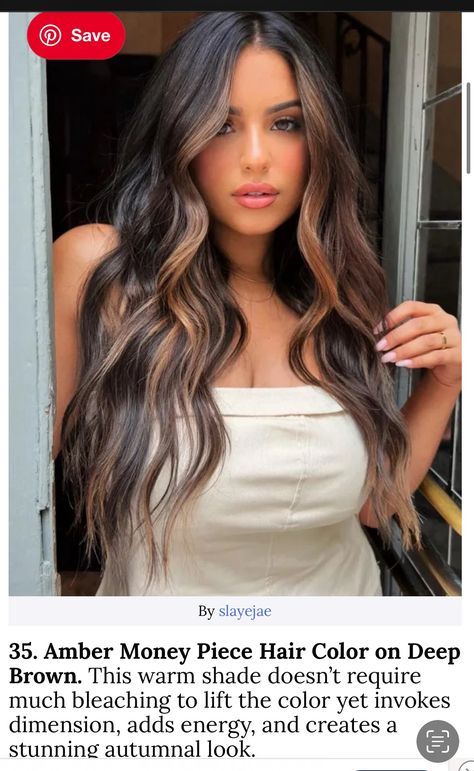 Hair Color On Dark Skin, Dark Hair Color, Olive Tone, Chocolate Hair, Haircut And Color, Hair Color Dark, Deep Brown, All Things Beauty, Dark Hair