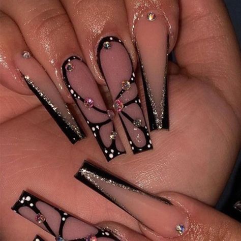 Bow Shaped Nail Art Ballerina False Nails Full Cover Coffin Press on Nails False Nail Detachable Ballet Nails, Ballerina Pink, Manicure Tips, Coffin Press On Nails, Nails Set, Blush Nails, Fake Nails With Glue, Nail Supplies, Nails French