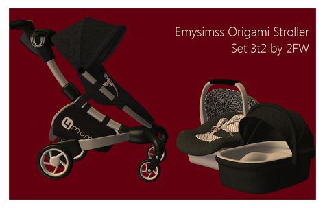 Here is Emysimss' 4moms Origami Stroller Set for TS2. It has very many parts and I will be making poses for it shortly. You need Shiftable OMSP's to place many of the components, but this is an honestly great stroller in real life and I'm happy to have converted it for my game! The bassinet comes… Sims 4 Emysimss, Sims 4 Carseat Cc, Sims 4 Car Seat Cc, Bassinet Sims 4 Cc, Sims 4 Functional Carseat, Sims 4 Cc Stroller Patreon, Sims 4 Stroller Cc, Sims 4 Stroller Poses, Sims 4 Twin Stroller Cc