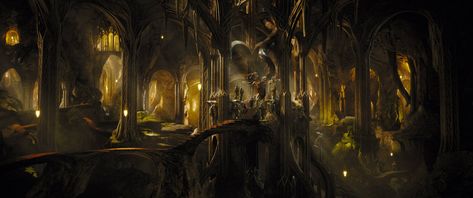 Hobbit Desolation Of Smaug, Mirkwood Elves, The Desolation Of Smaug, John Howe, Desolation Of Smaug, Ian Mckellen, Tauriel, Create Canvas, Aidan Turner