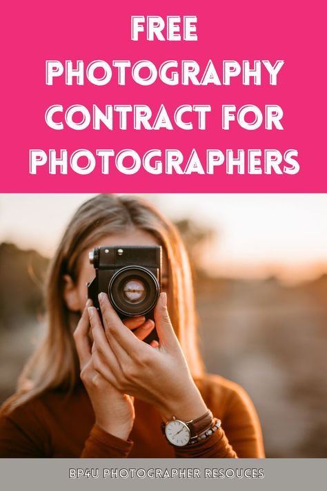 Contract Template Free Printable, Photography Questionnaire, Photography Contract Template, Photographers Contract, Photography Forms, Wedding Photography Contract Template, Form Photography, Wedding Photography Contract, Service Agreement