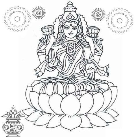 Hindu Gods and Goddesses Coloring Pages