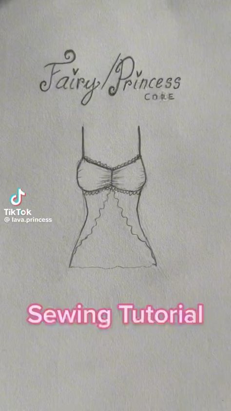 #crafts #fashion #tiktok #notmine #thrifted Sewing Tutorials For Beginners, Easy Diy Clothes, Diy Clothes Hacks, Start Sewing, Upcycle Clothes Diy, Cute Sewing Projects, Sewing Projects Clothes, Diy Tops, Sewing And Quilting