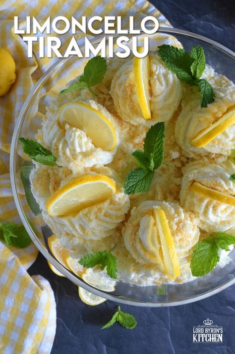 Lemon Cello Tiramisu, Lemoncello Tirimasu, Marscapone Dessert, Lemon Tiramisu Recipe, Lemoncello Dessert, Lady Fingers Dessert, Lemon Cello, Limoncello Tiramisu, Summertime Desserts